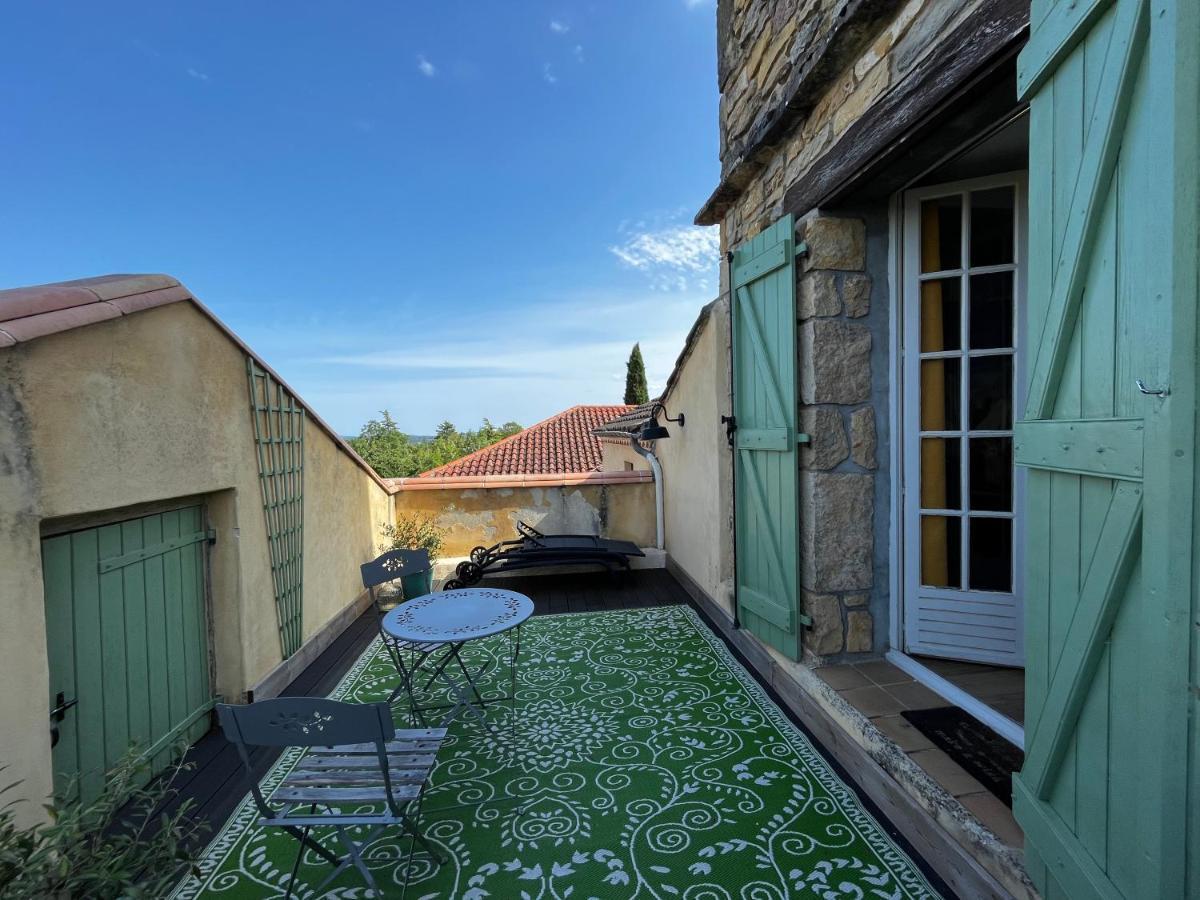 Villa Les Hauts Vallons Puylaroque 外观 照片